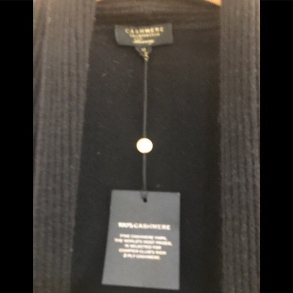 L. Charter Club Cashmere Ribbed Open-Front Cardigan, - Picture 6 of 12